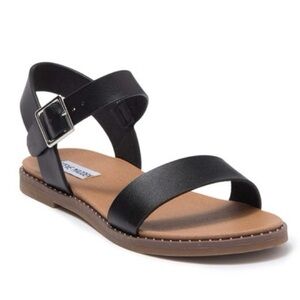 👡 Steve Madden Women's Tesa Slingback Black Sandals